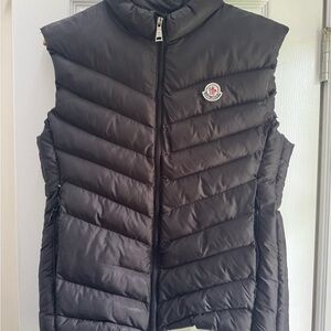 Vintage Moncler Black Puffer Vest